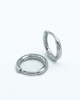 PENDIENTE AMBER PLATA - NIEVE-Pendientes