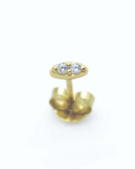 ANAHI GOLD STUD LOOSE EARRING