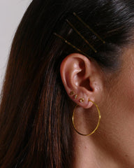 ANAHI GOLD STUD LOOSE EARRING