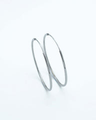 Innis Silver Hoop Earrings