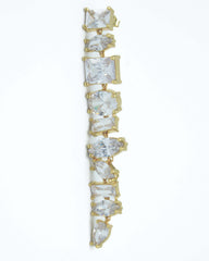 LARGE YUNA GOLD EARRINGS