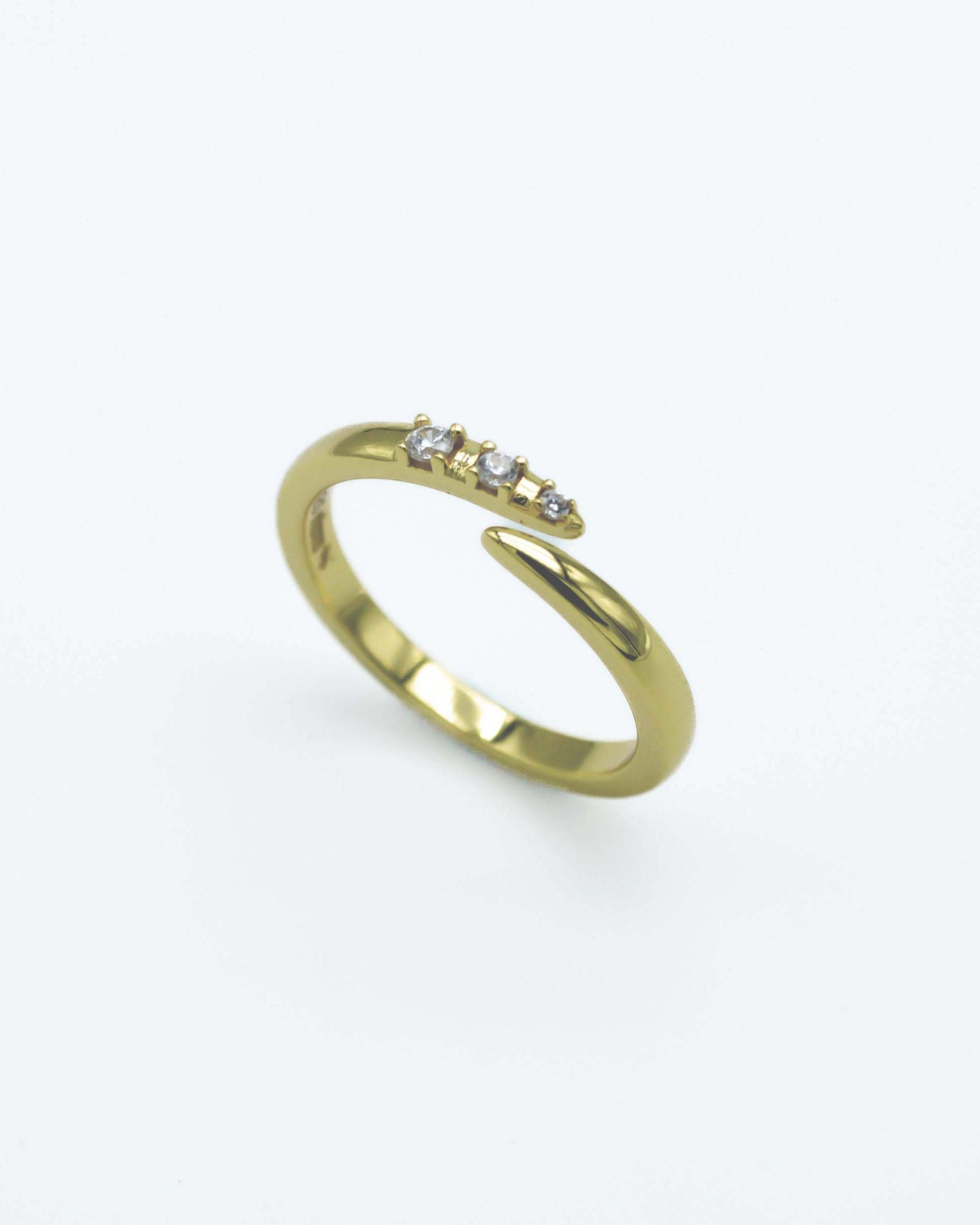 ANILLO ZANE ORO - NIEVE-Anillos