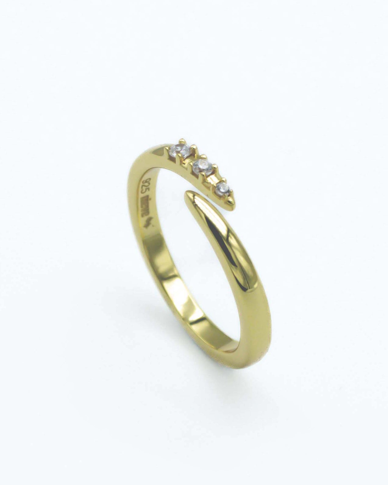 ANILLO ZANE ORO - NIEVE-Anillos