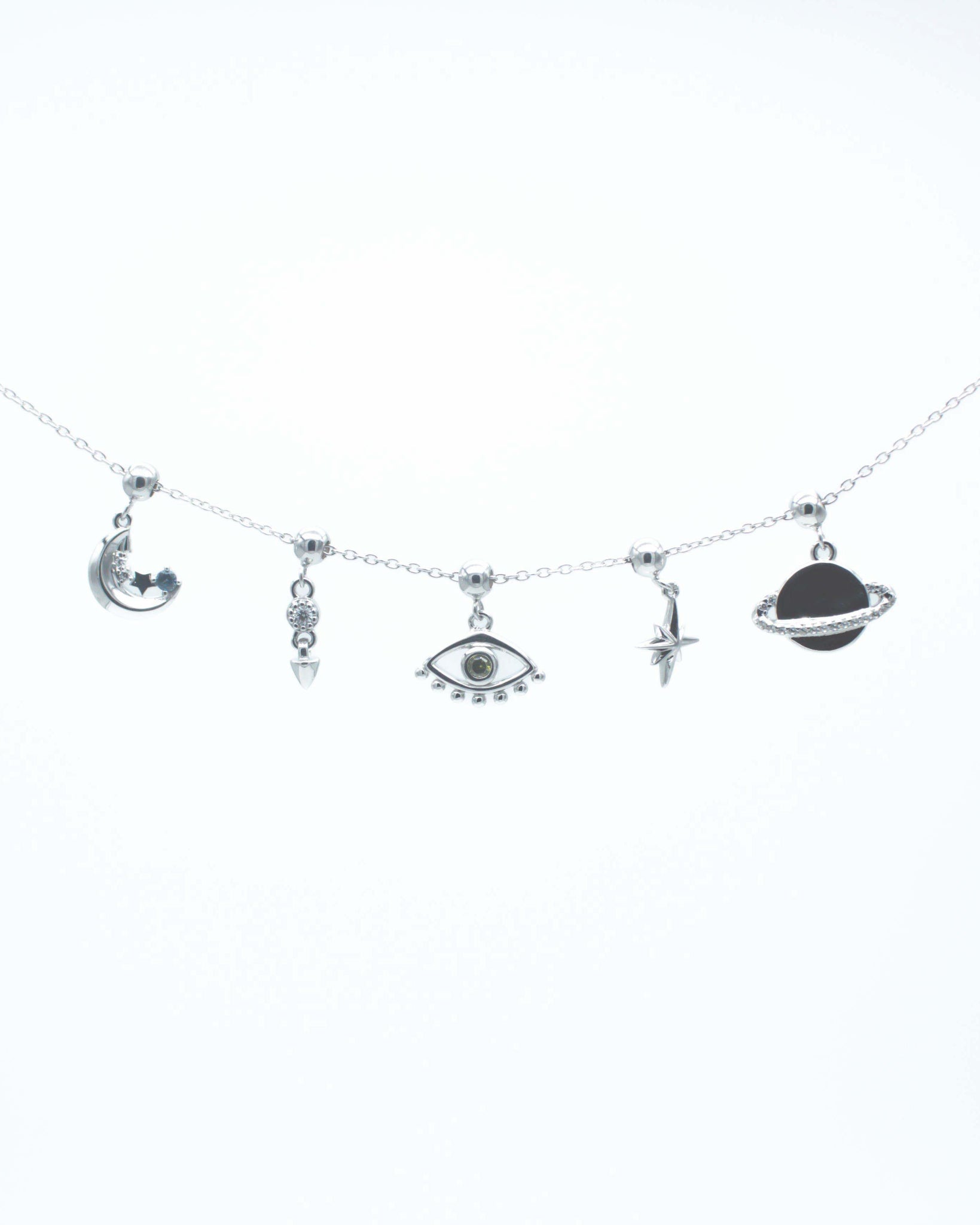 CHARM POLARIS PLATA - NIEVE-Charms