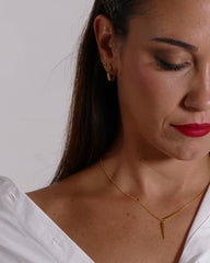 COLLAR KALEI ORO - NIEVE-Collares