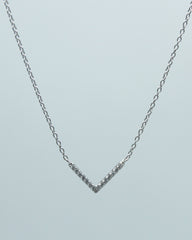 Collar Nivia Plata - FRIA COMO NIEVE®-Collares