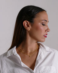 COLLAR SIRA ORO - NIEVE-Collares