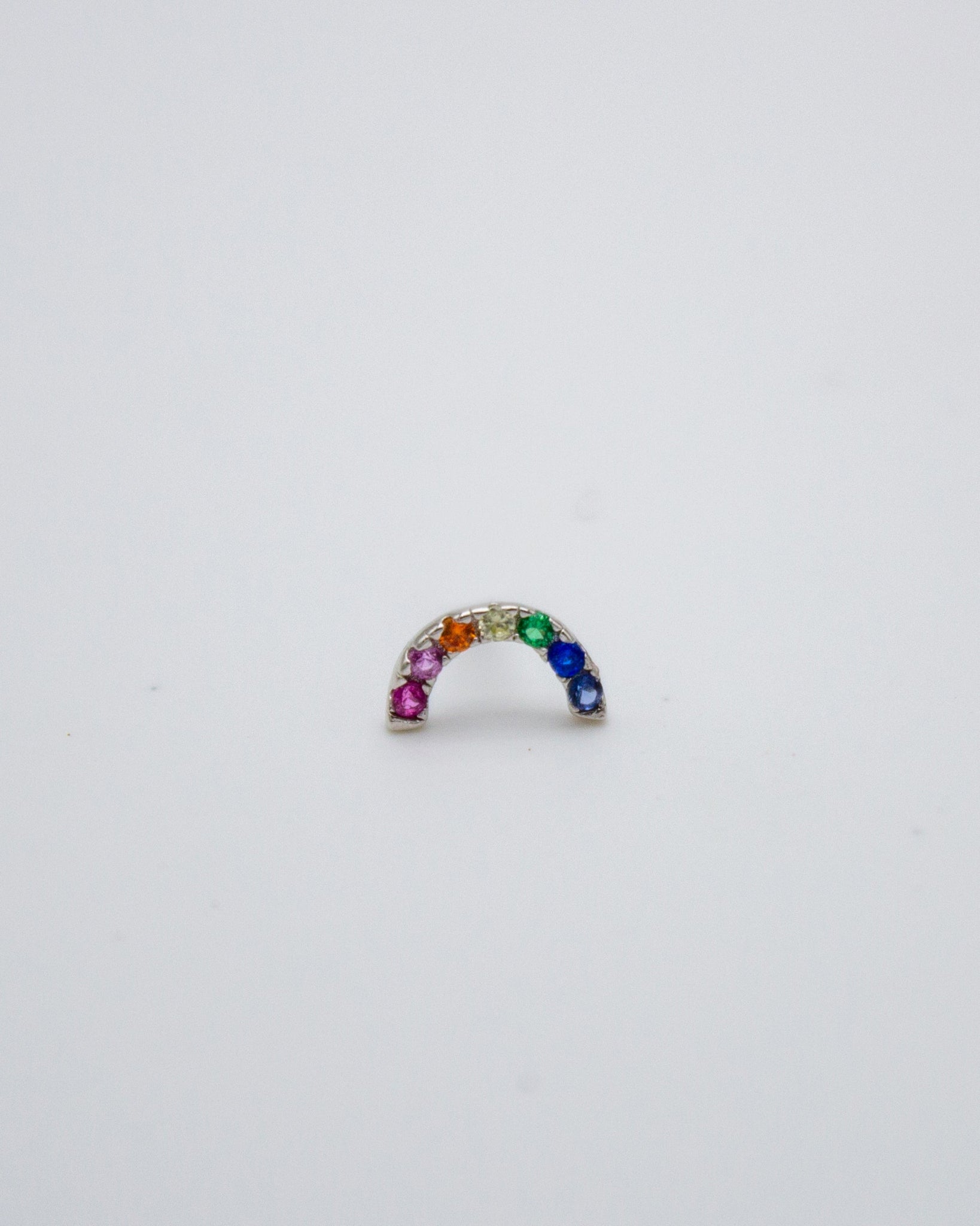 Pendiente Stud Alaia Plata - FRIA COMO NIEVE®-Pendientes