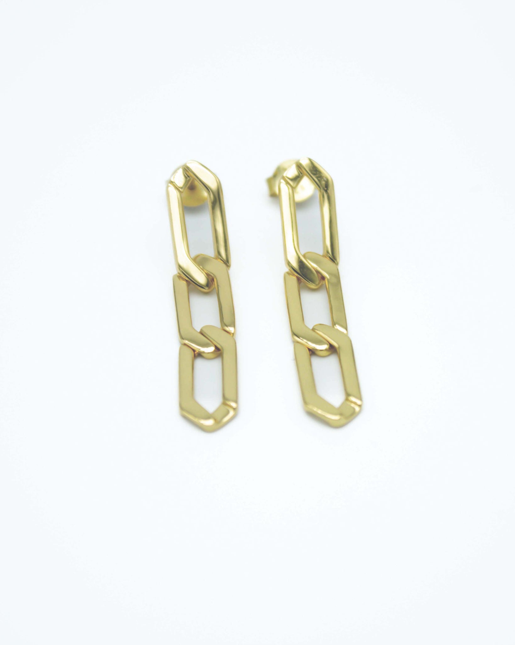 Pendientes Largos Oro Cher