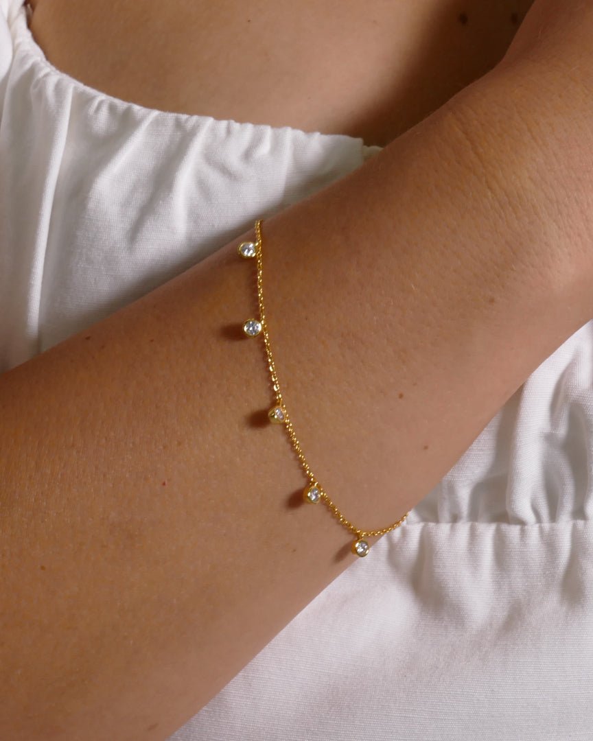 Pulsera Ebe Oro - FRIA COMO NIEVE®-Pulseras