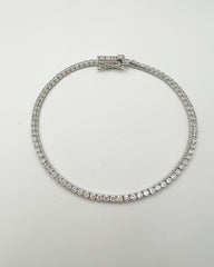 Pulsera Tennis Plata Anna - FRIA COMO NIEVE®-Pulseras